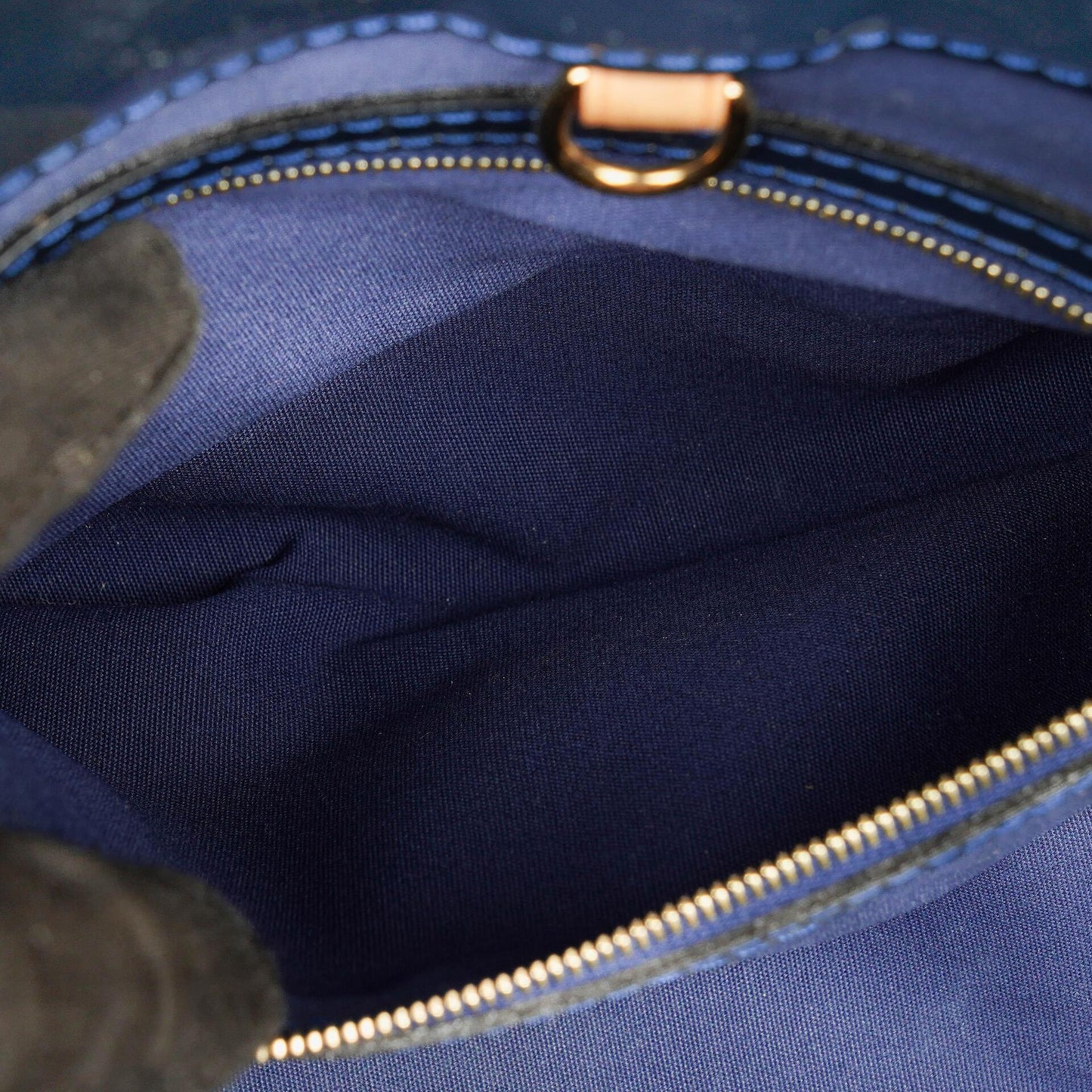 Louis Vuitton Catalina BB Vernis Grand Blue Bag