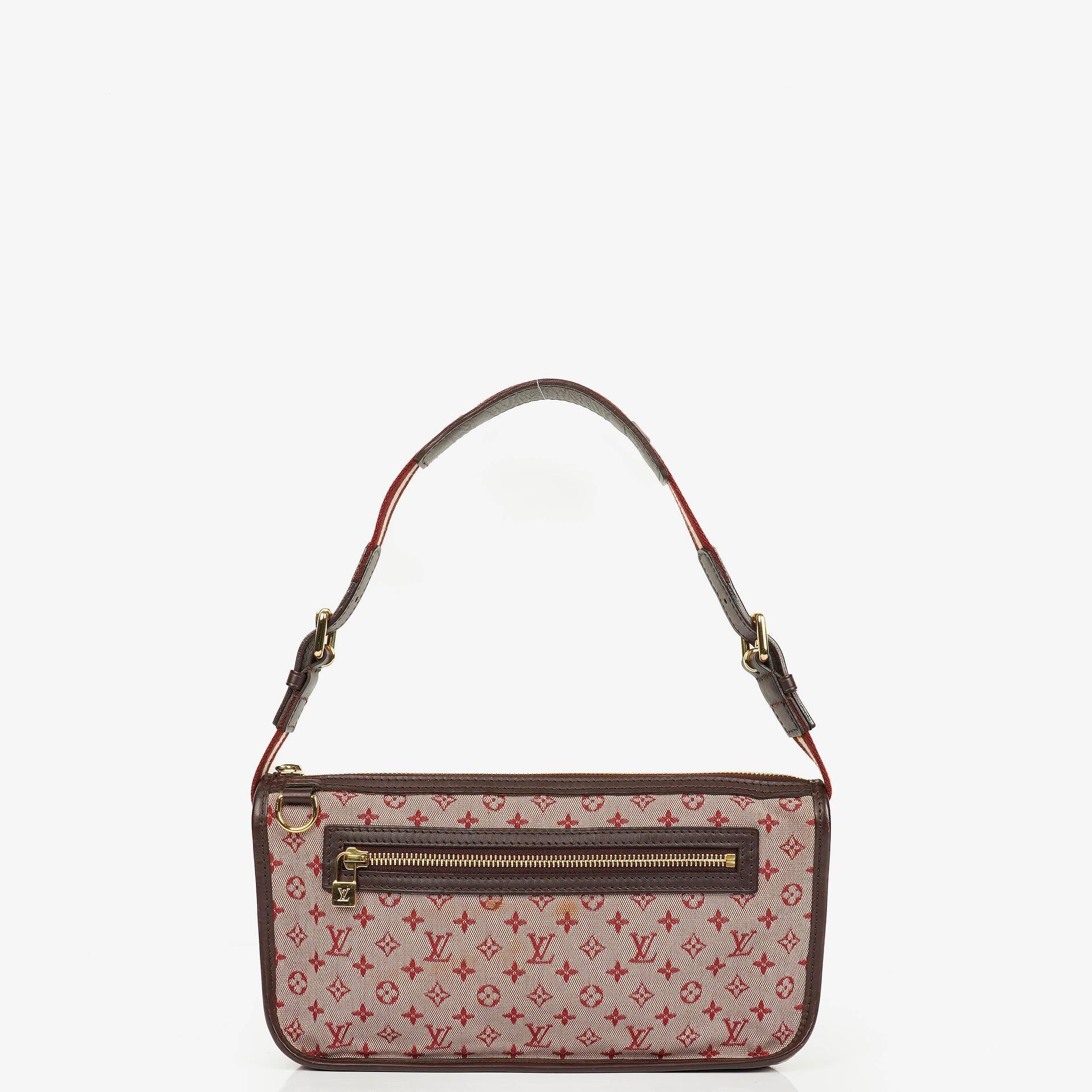 Louis Vuitton Cherry Monogram Mini Lin Pochette Kathleen Bag