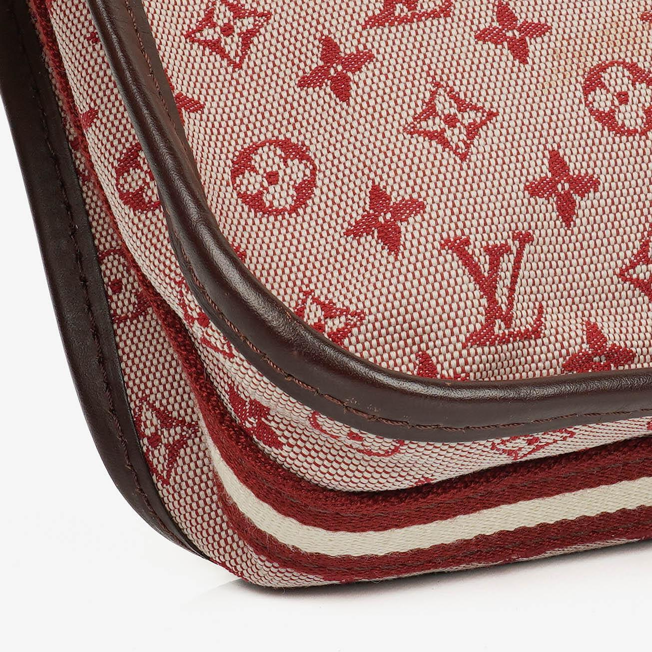 Louis Vuitton Cherry Monogram Mini Lin Pochette Kathleen Bag