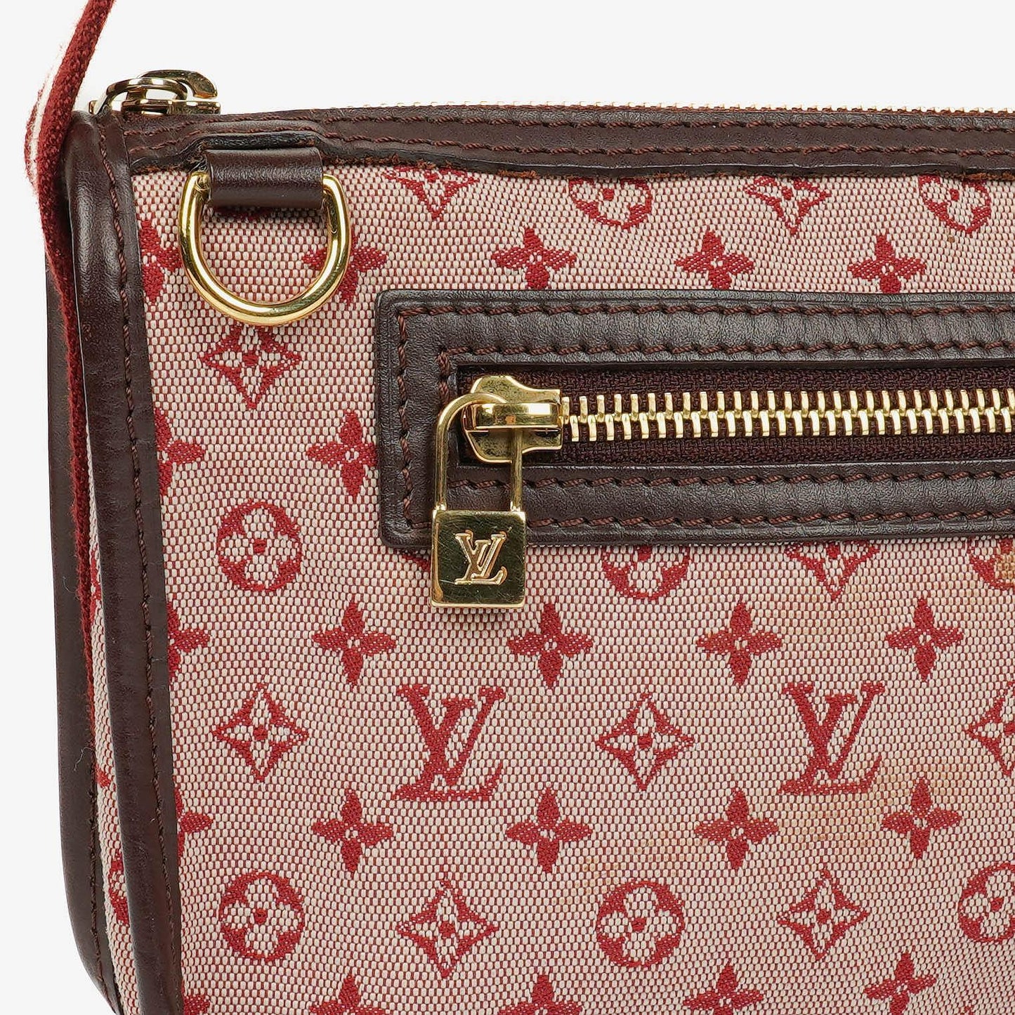 Louis Vuitton Cherry Monogram Mini Lin Pochette Kathleen Bag