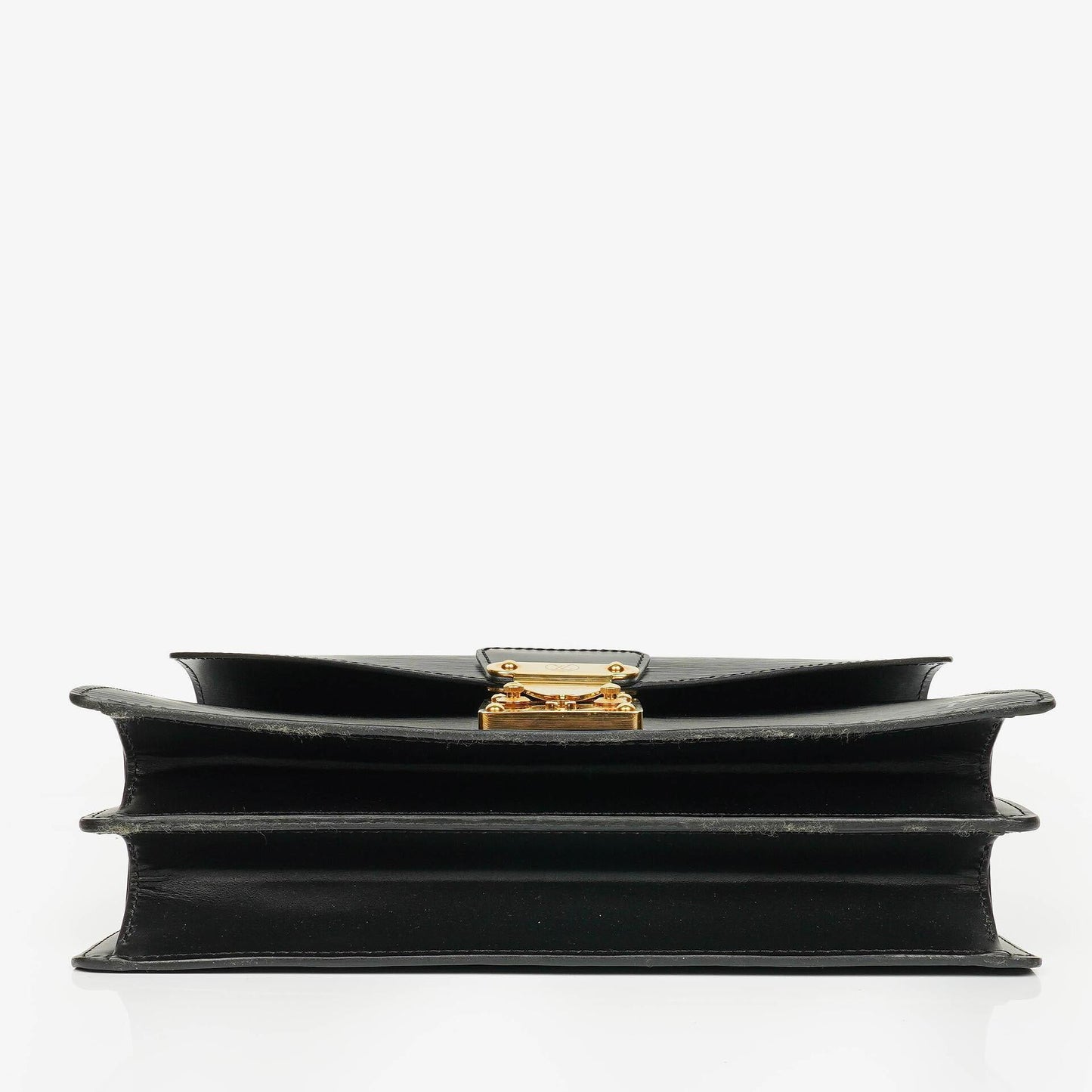 Louis Vuitton Concorde Black EPI Leather Bag