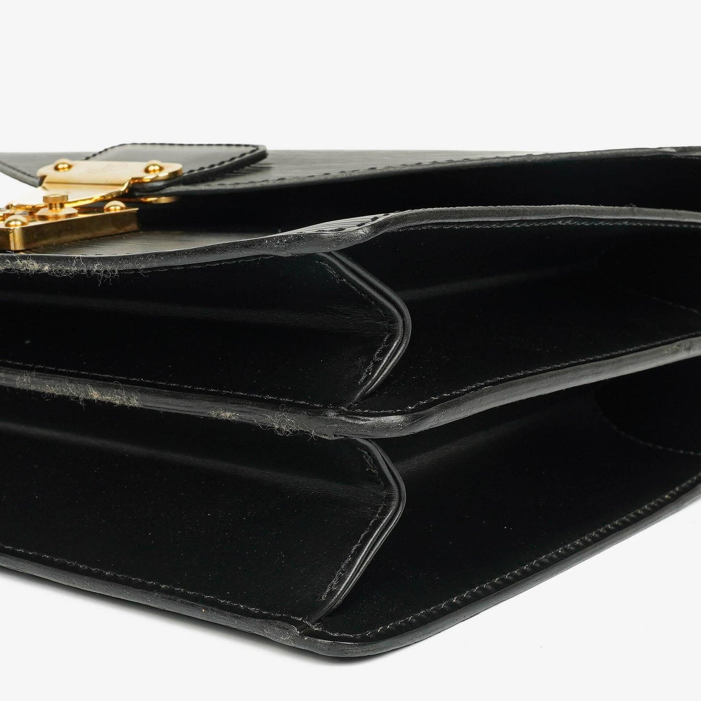 Louis Vuitton Concorde Black EPI Leather Bag
