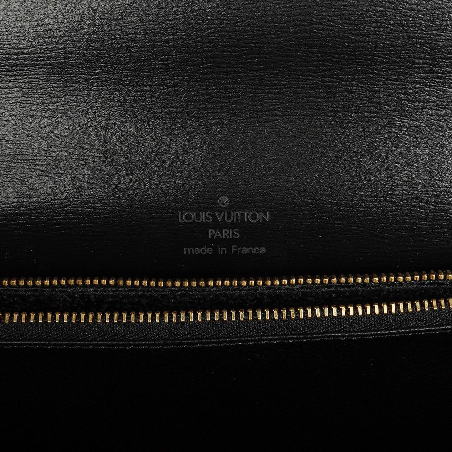 Louis Vuitton Concorde Black EPI Leather Bag