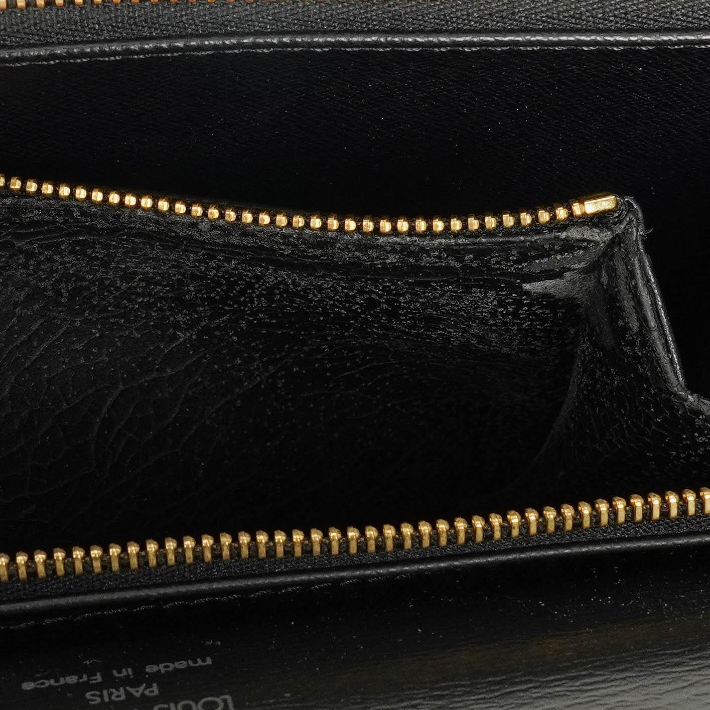 Louis Vuitton Concorde Black EPI Leather Bag
