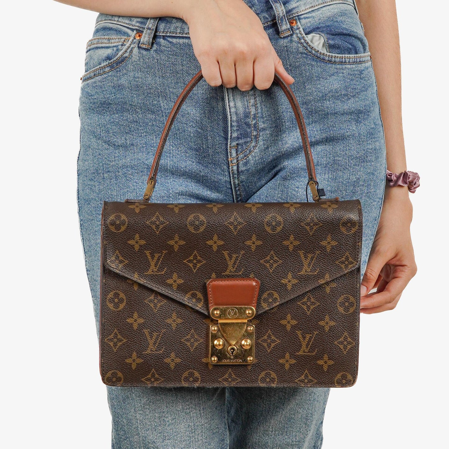 Louis Vuitton Concorde Monogram Canvas Bag