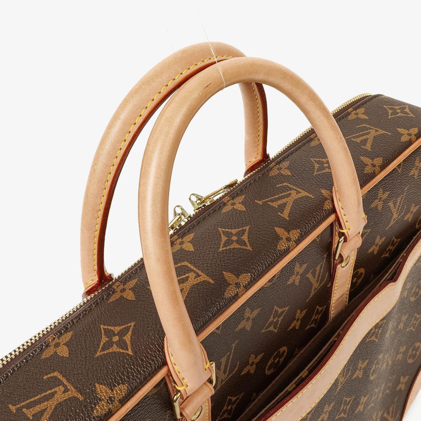 Louis Vuitton Cupertino Monogram Canvas Briefcase Bag