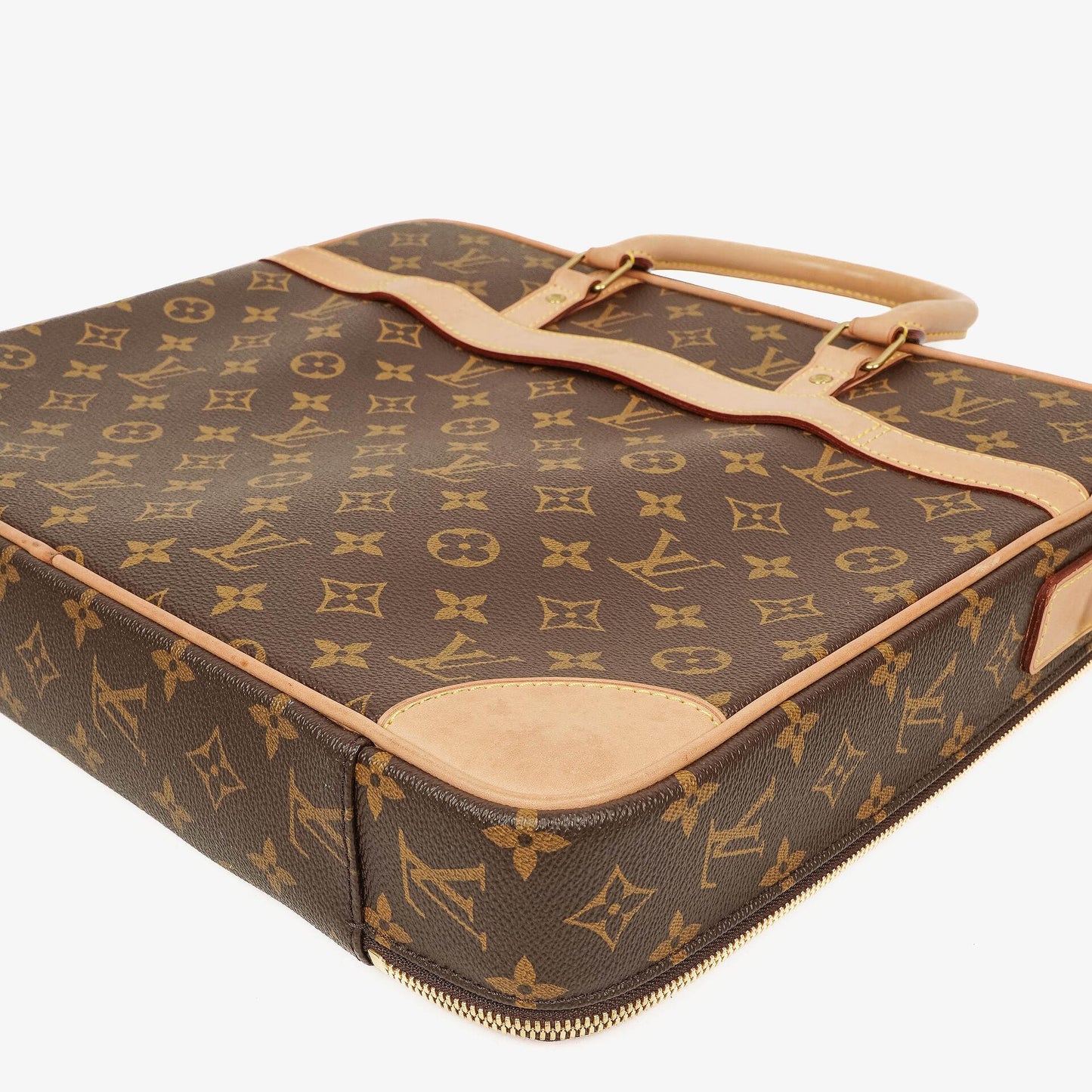 Louis Vuitton Cupertino Monogram Canvas Briefcase Bag