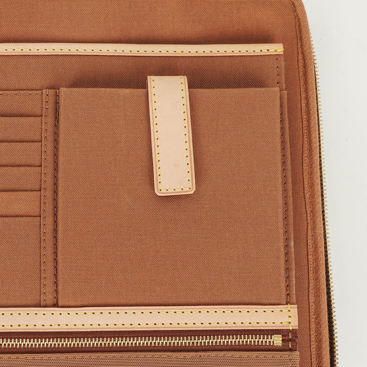 Louis Vuitton Cupertino Monogram Canvas Briefcase Bag