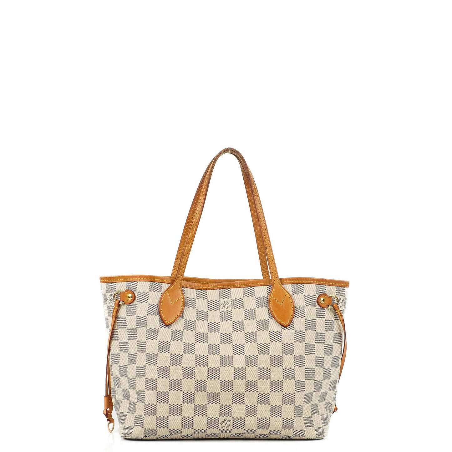 Louis Vuitton Damier Azur Coated Canvas Neverfull PM Tote Bag