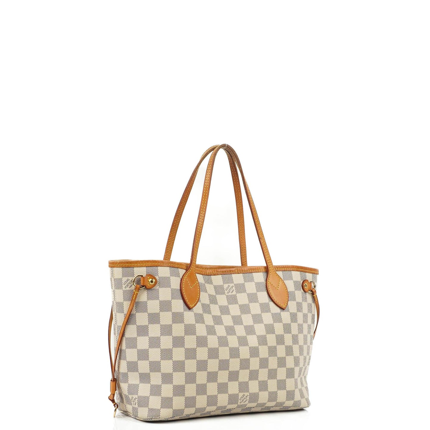 Louis Vuitton Damier Azur Coated Canvas Neverfull PM Tote Bag