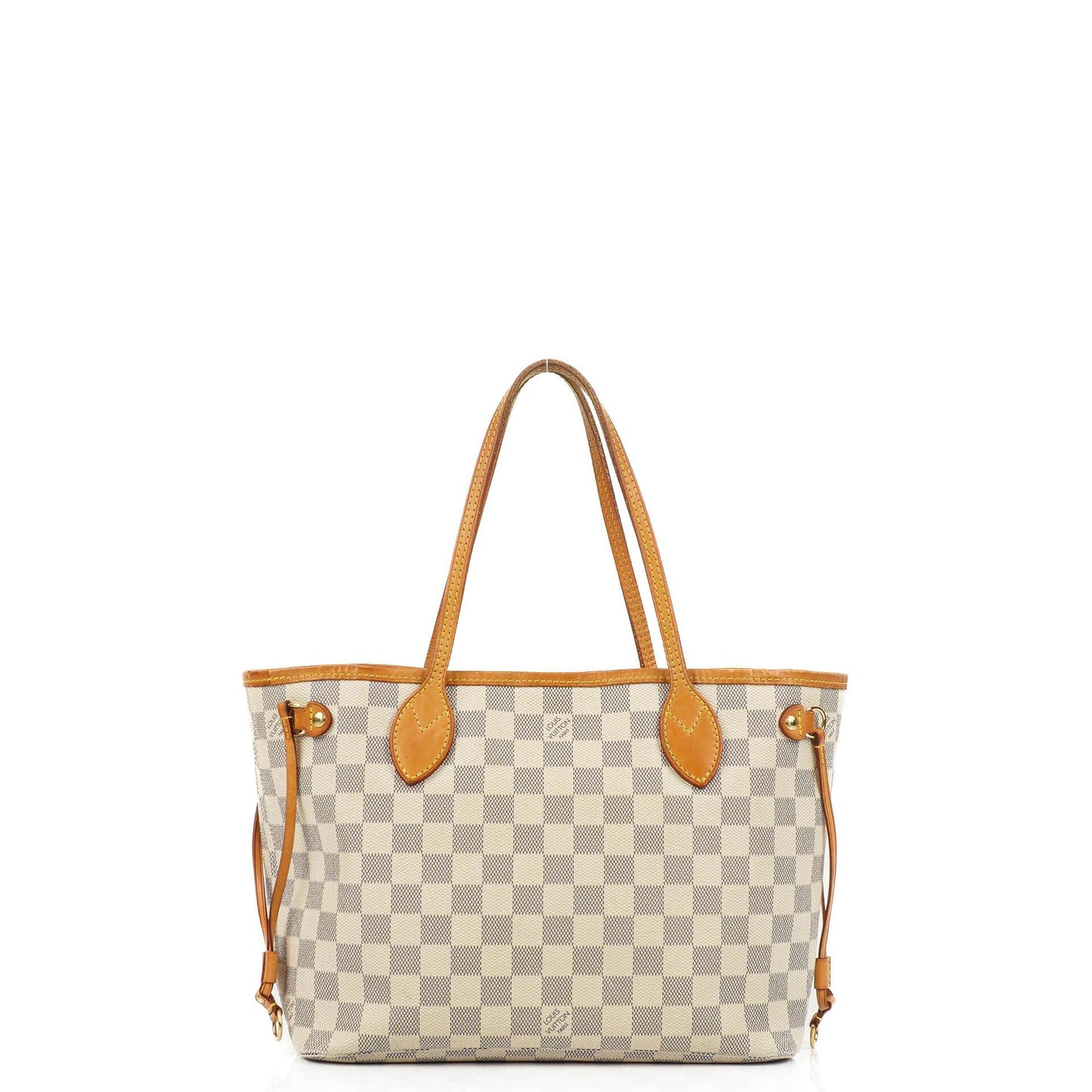 Louis Vuitton Damier Azur Coated Canvas Neverfull PM Tote Bag