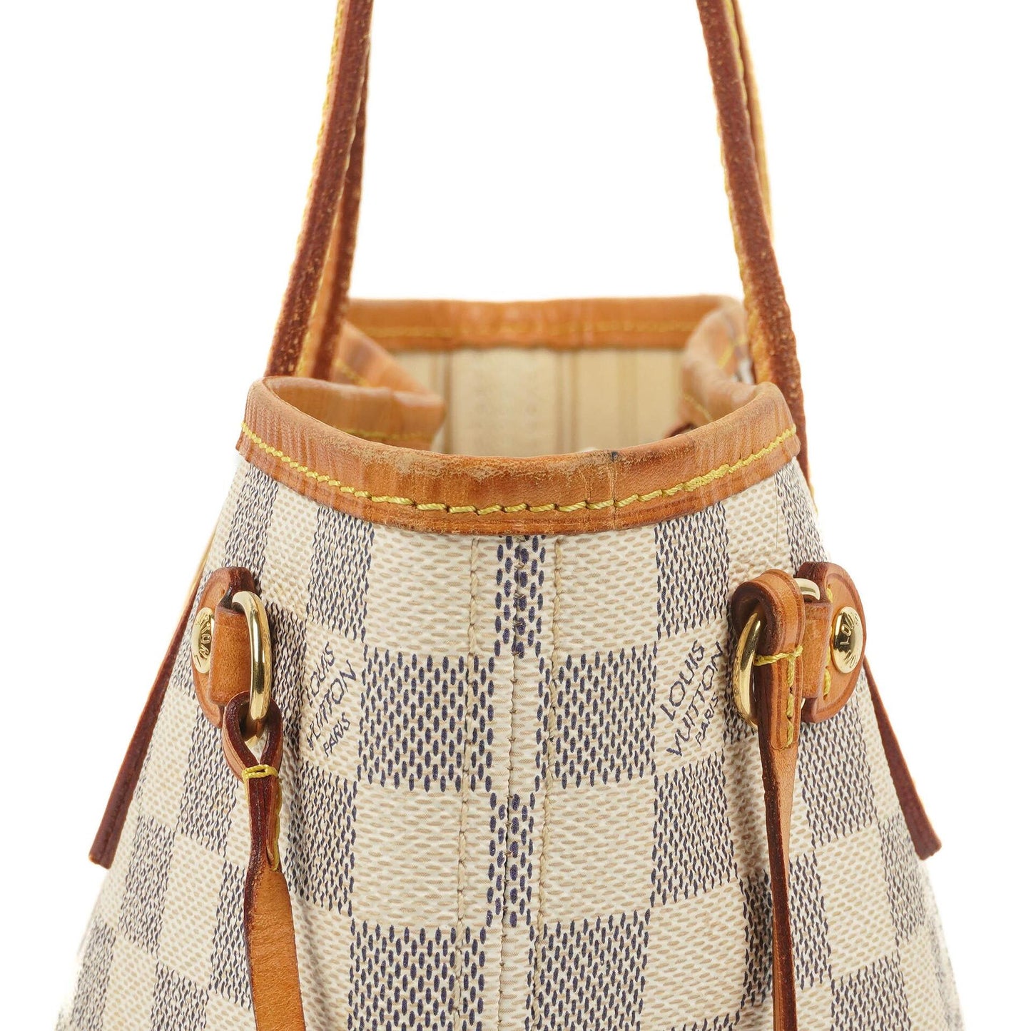 Louis Vuitton Damier Azur Coated Canvas Neverfull PM Tote Bag