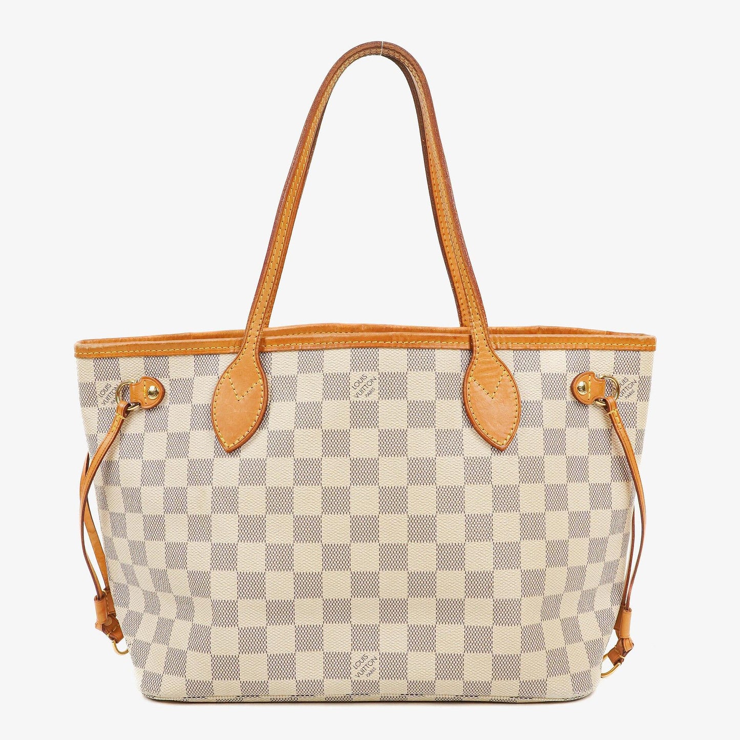 Louis Vuitton Damier Azur Coated Canvas Neverfull PM Tote Bag