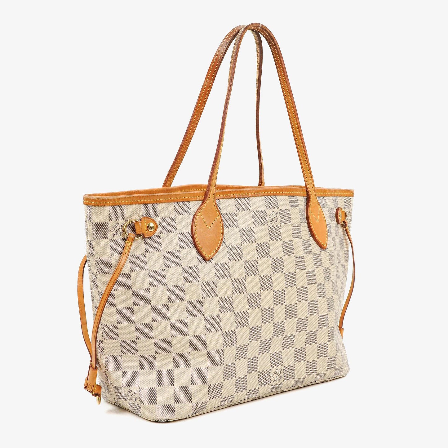 Louis Vuitton Damier Azur Coated Canvas Neverfull PM Tote Bag