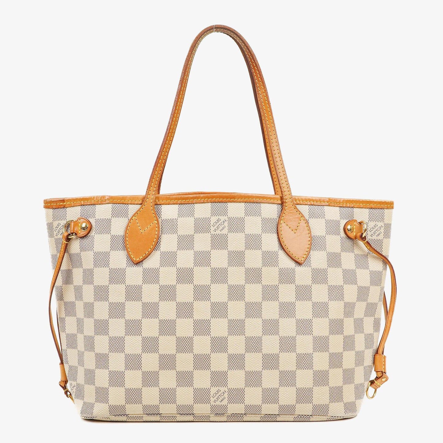 Louis Vuitton Damier Azur Coated Canvas Neverfull PM Tote Bag