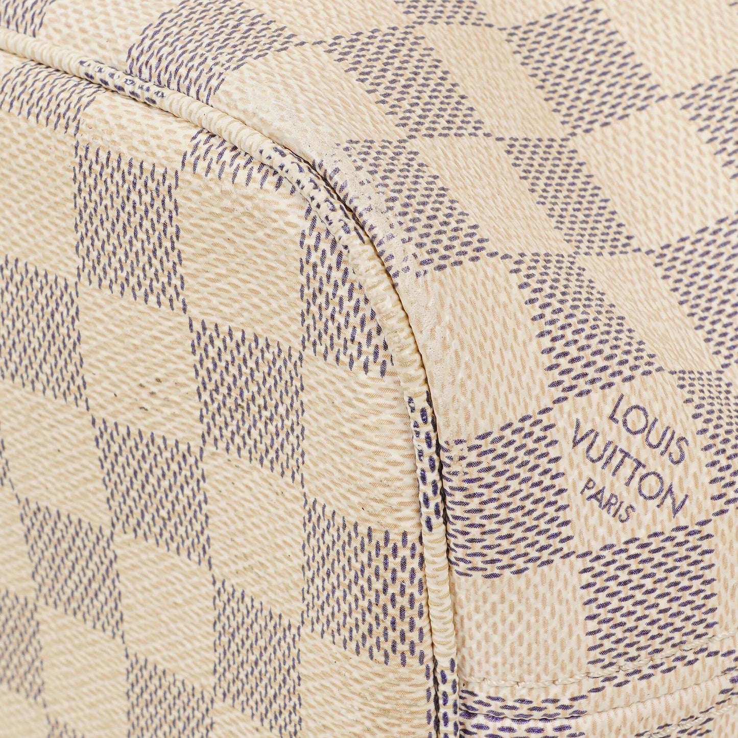 Louis Vuitton Damier Azur Coated Canvas Neverfull PM Tote Bag