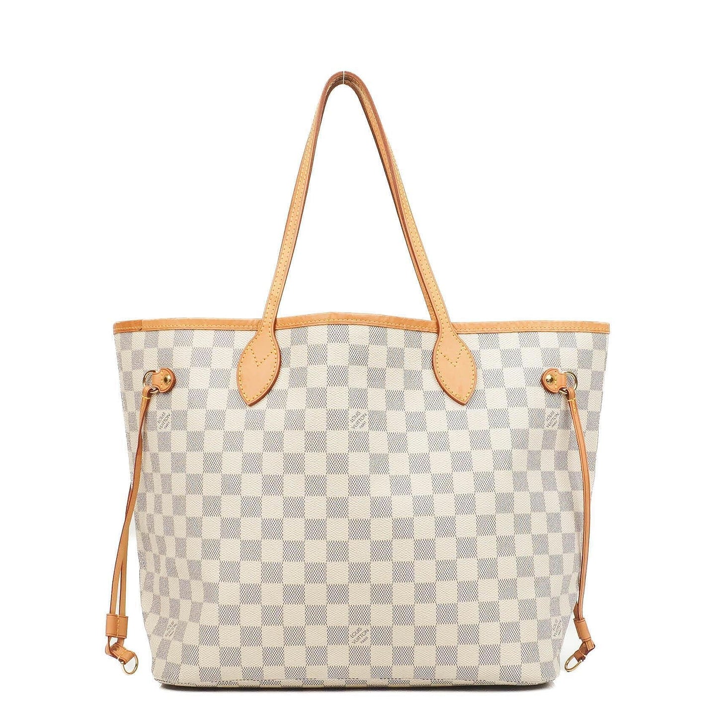 Louis Vuitton Damier Azur Coated Neverfull MM Tote Bag