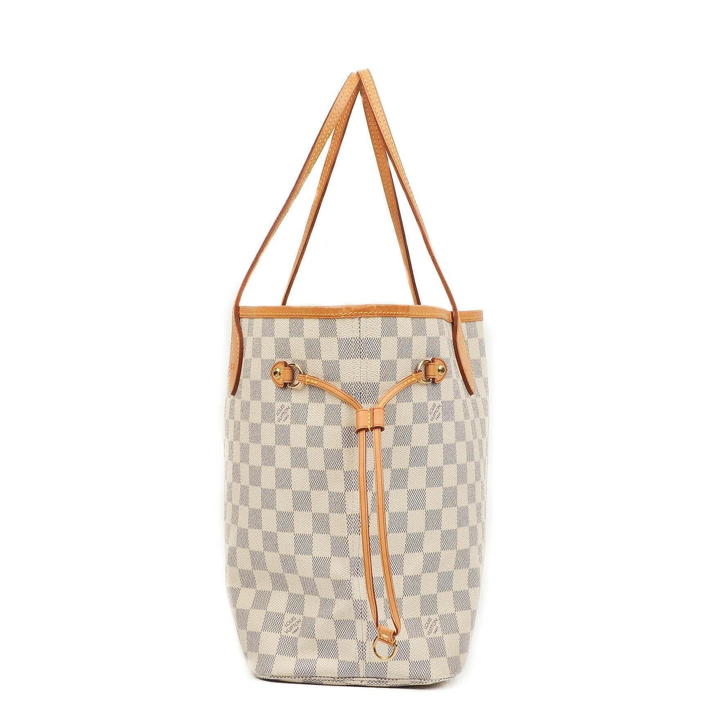 Louis Vuitton Damier Azur Coated Neverfull MM Tote Bag