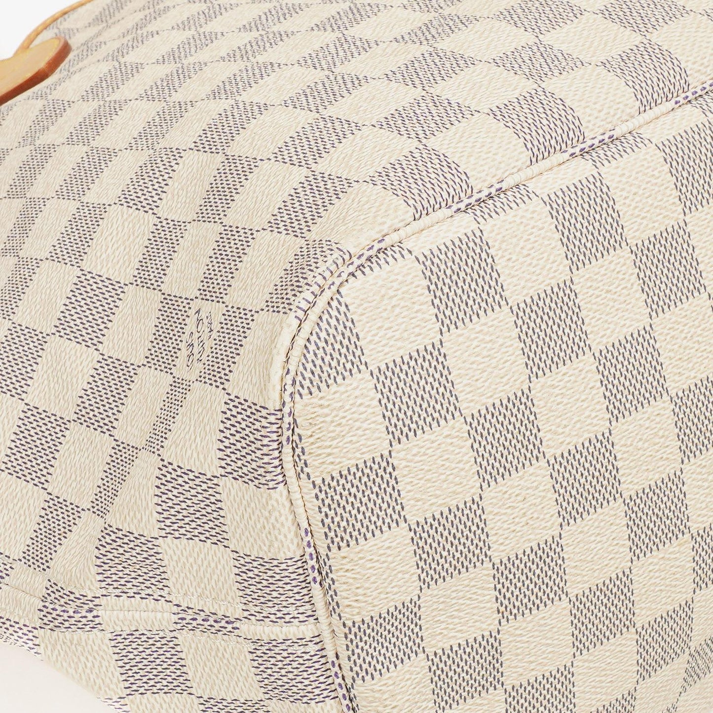 Louis Vuitton Damier Azur Coated Neverfull MM Tote Bag