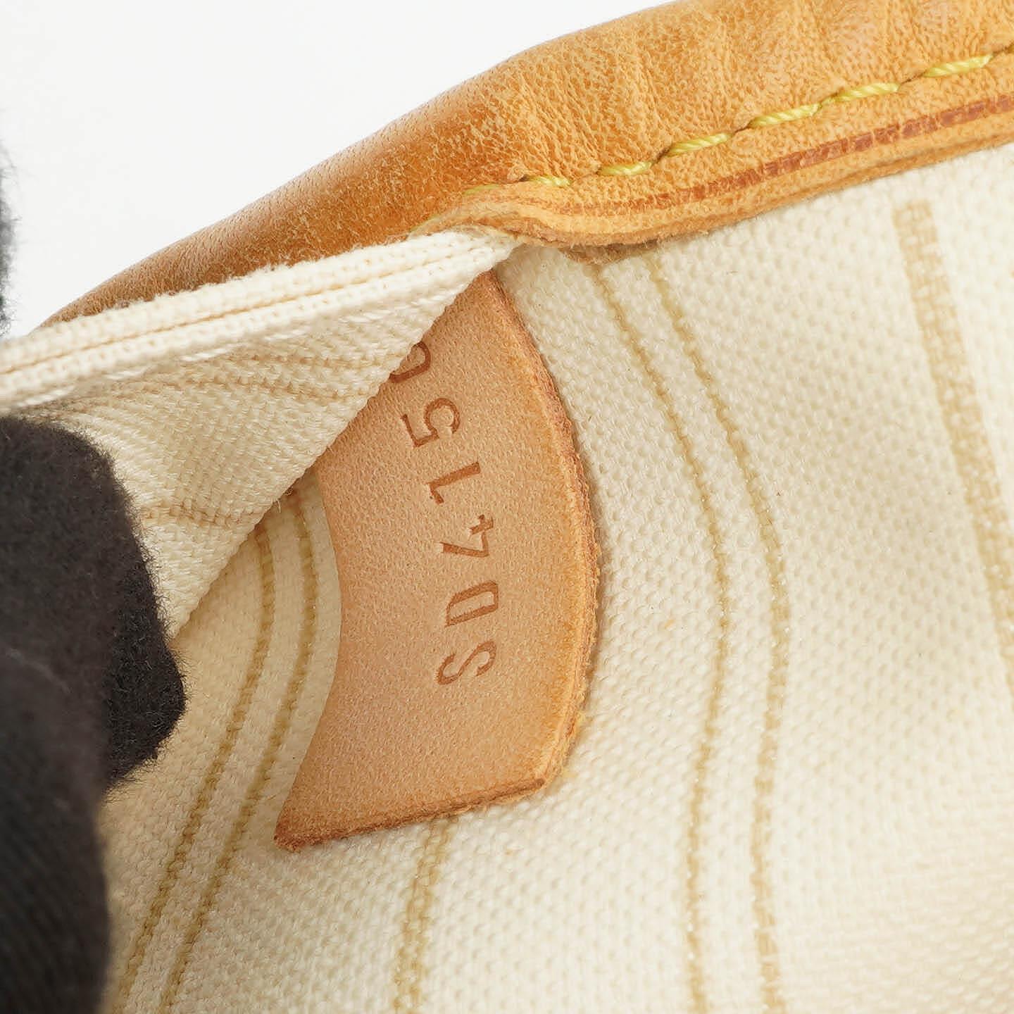 Louis Vuitton Damier Azur Coated Neverfull MM Tote Bag