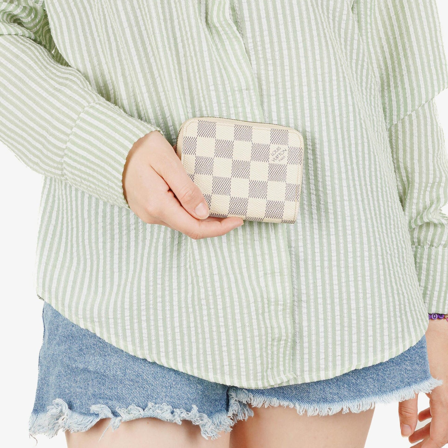 Louis Vuitton Damier Azur Zippy Coin Purse