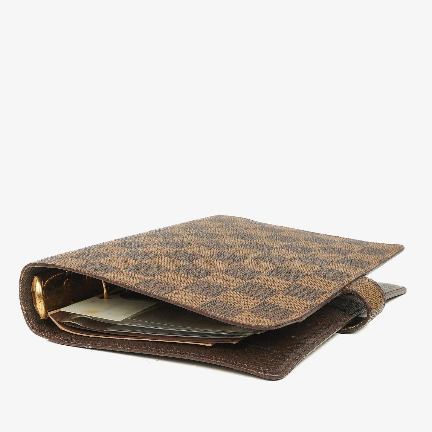Louis Vuitton Damier Ebene Medium Ring Agenda