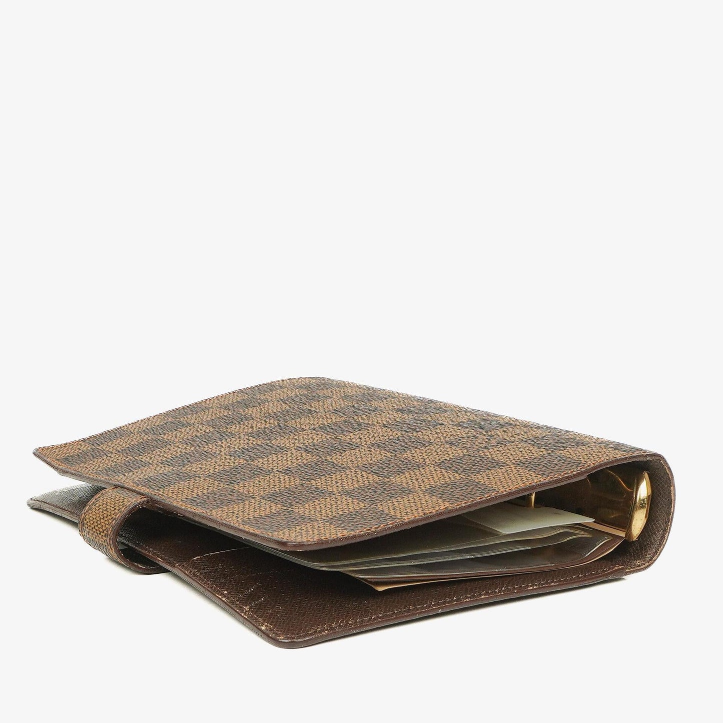 Louis Vuitton Damier Ebene Medium Ring Agenda