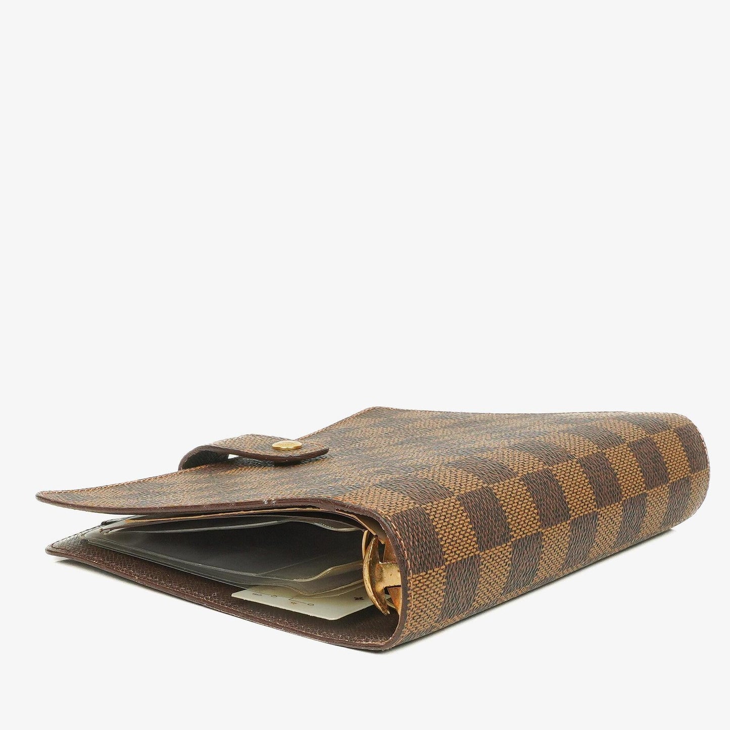 Louis Vuitton Damier Ebene Medium Ring Agenda