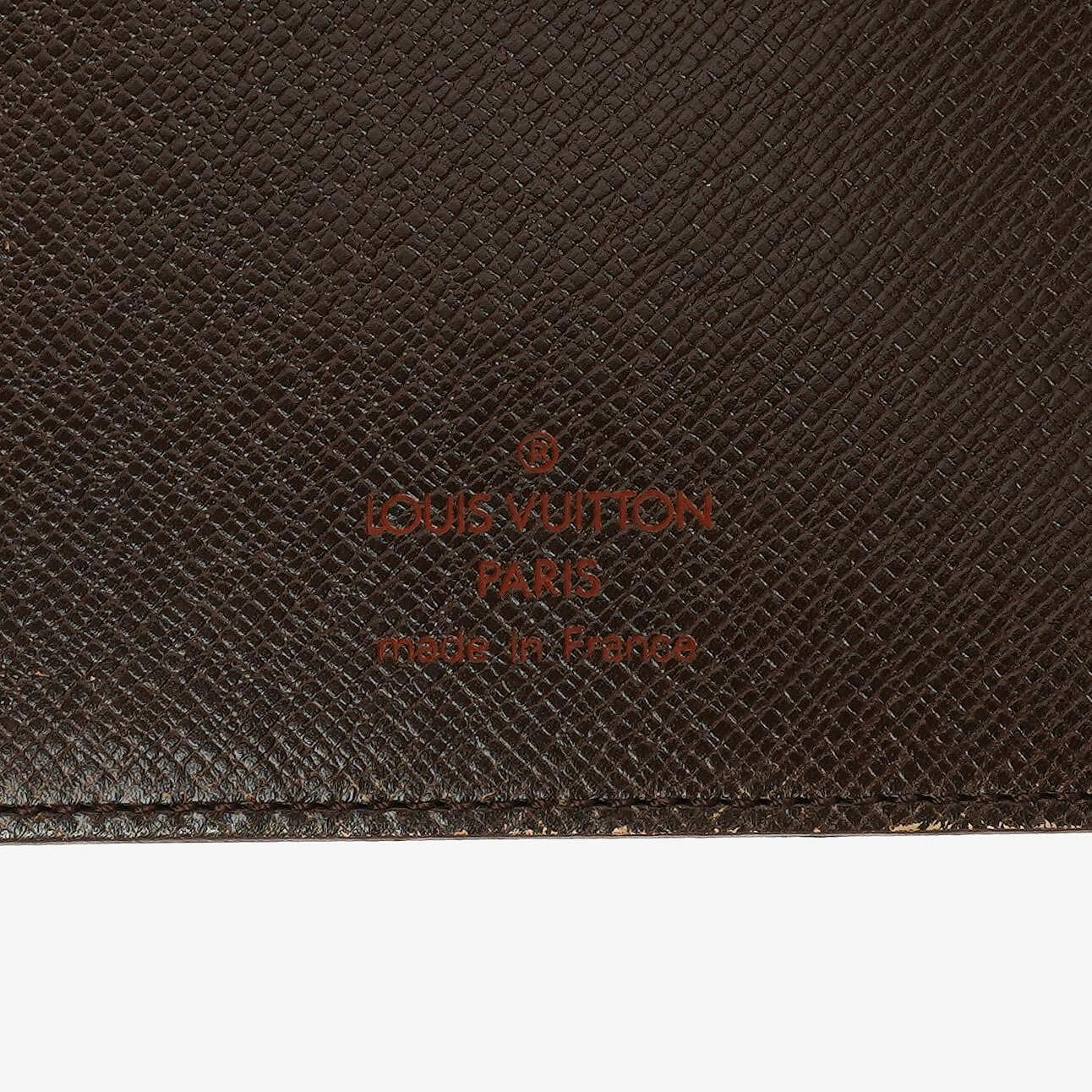 Louis Vuitton Damier Ebene Medium Ring Agenda