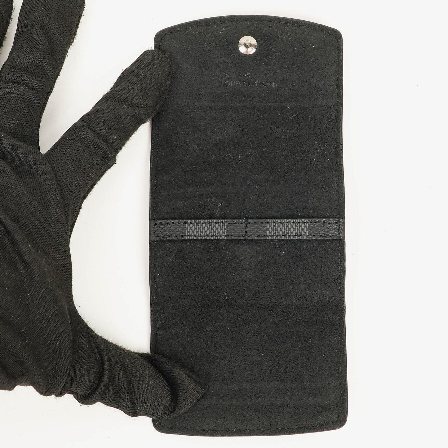 Louis Vuitton Damier Graphite Cufflinks Case