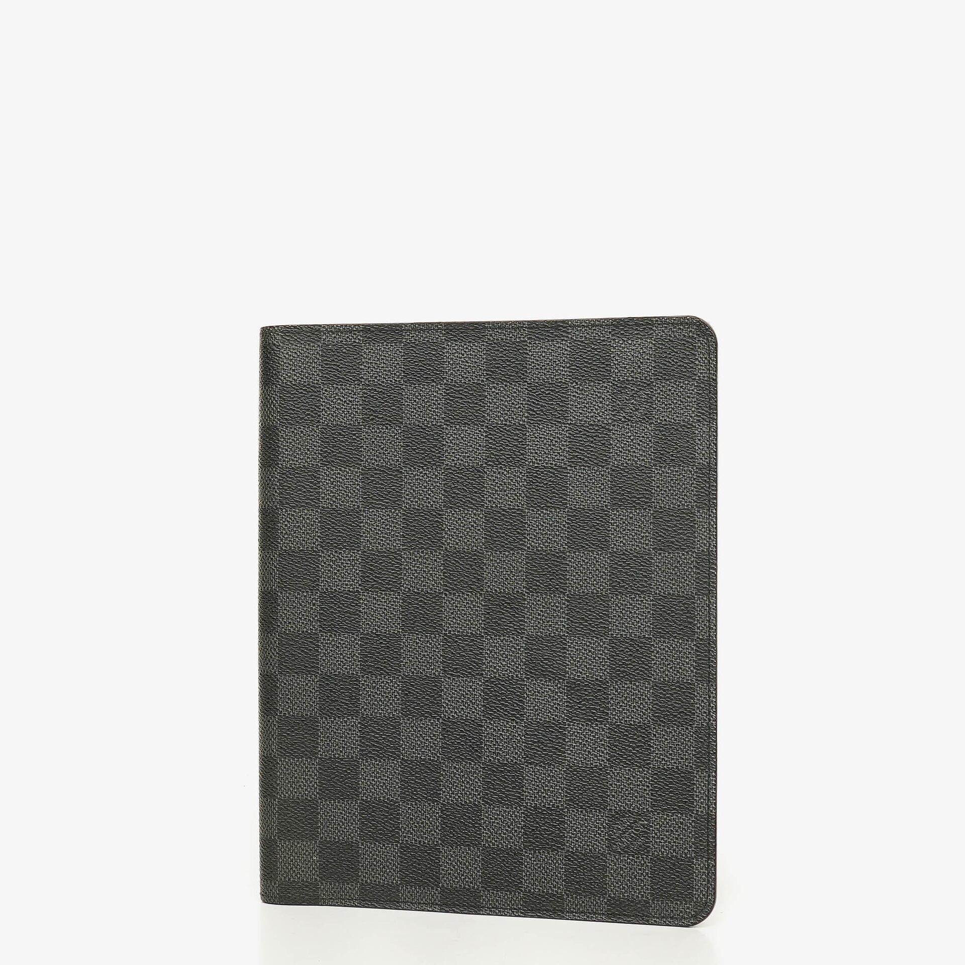 Louis Vuitton Damier Graphite Desk Agenda Cover