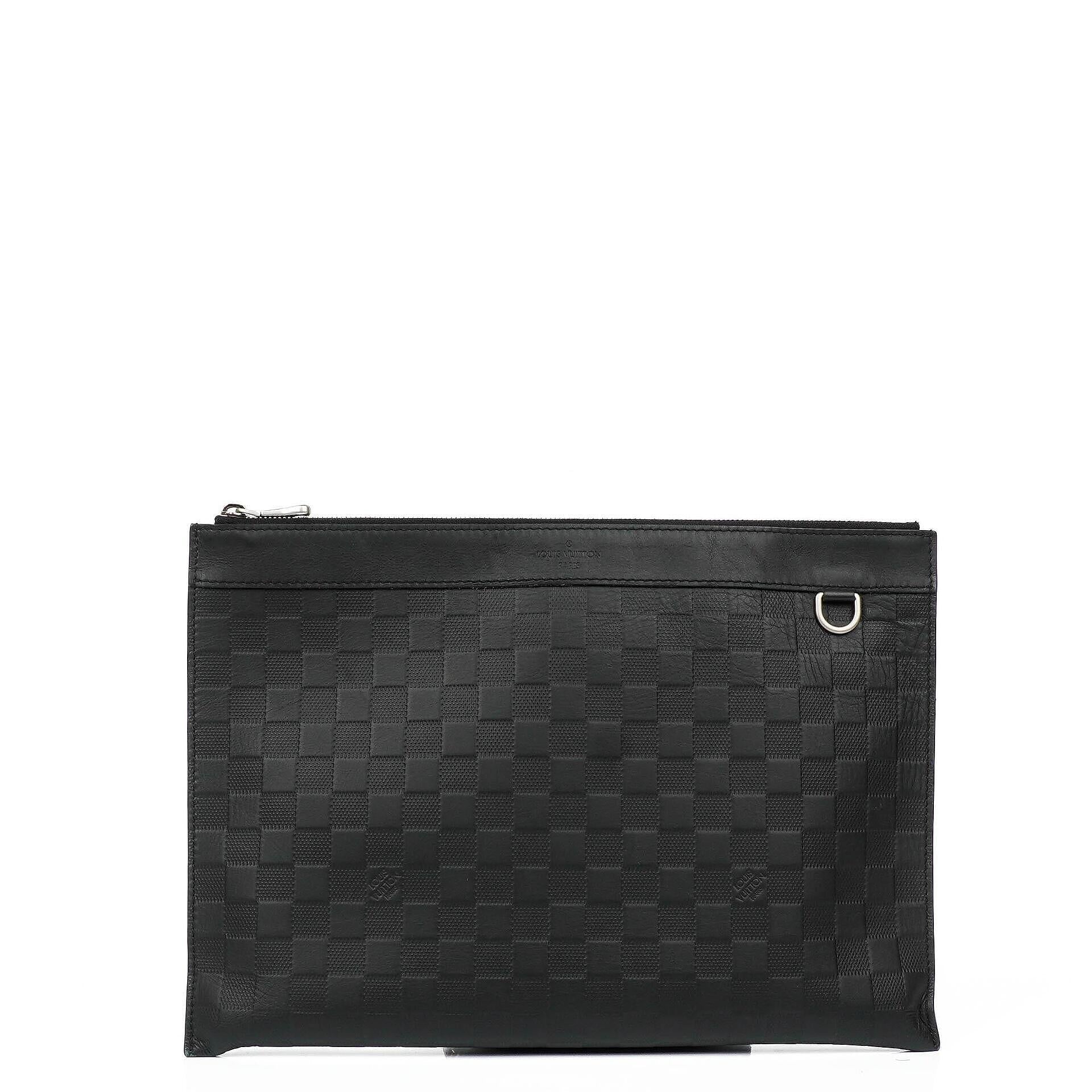 Louis Vuitton Damier Infini Discovery Pochette GM Onyx