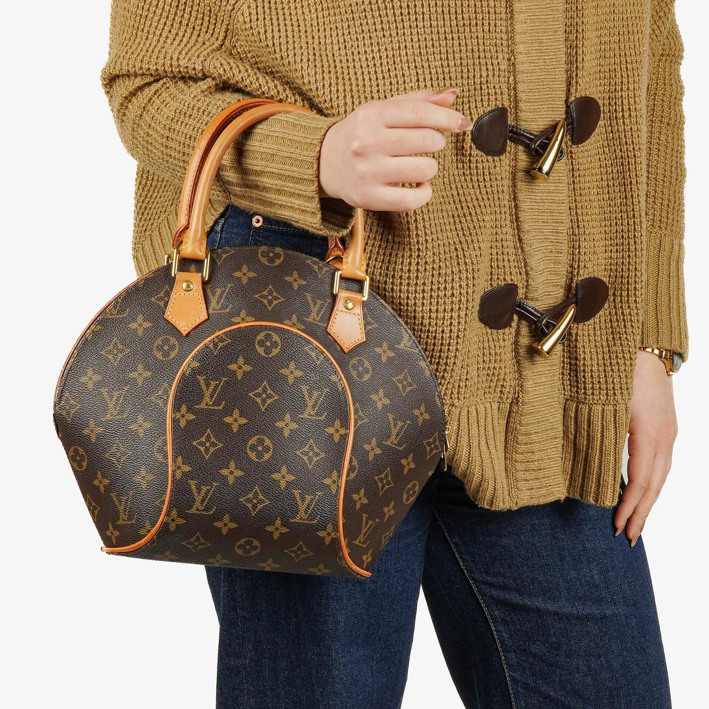 Louis Vuitton Ellipse PM Monogram Canvas Handbag
