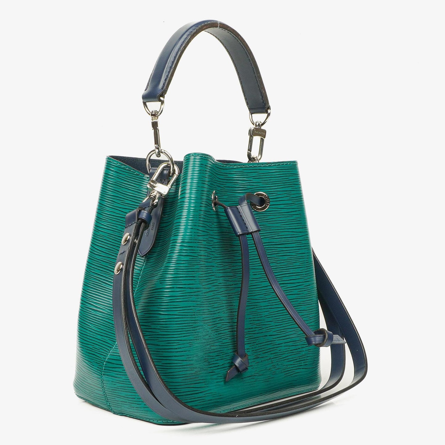 Louis Vuitton Emerald Green Indigo Epi Neonoe BB Bag