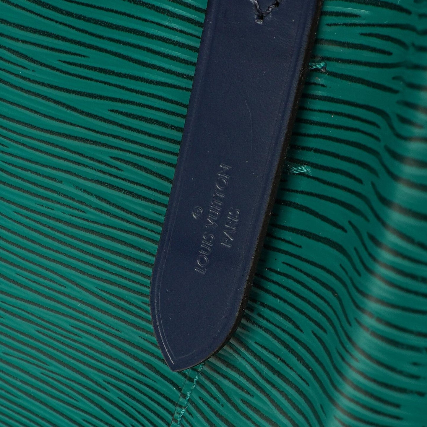 Louis Vuitton Emerald Green Indigo Epi Neonoe BB Bag