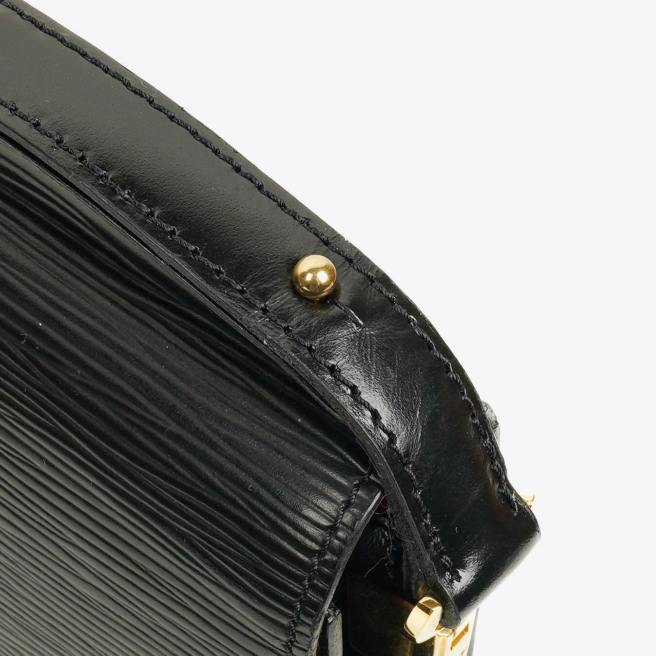 Louis Vuitton Epi Leather Black Red Hoche Shoulder Bag