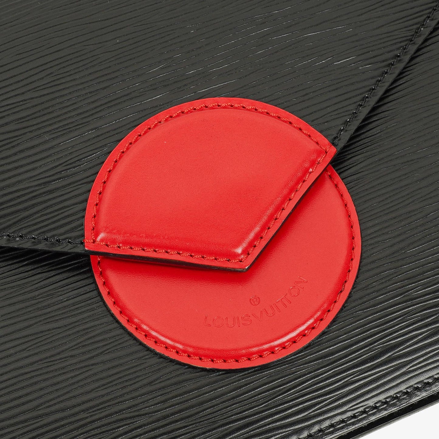Louis Vuitton Epi Leather Black Red Hoche Shoulder Bag