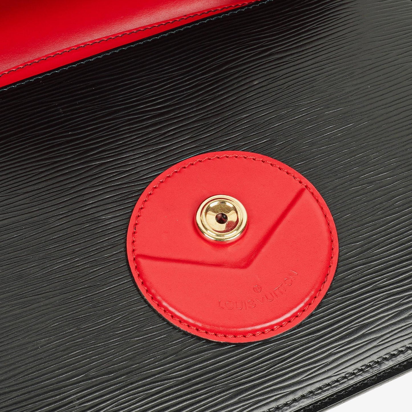 Louis Vuitton Epi Leather Black Red Hoche Shoulder Bag