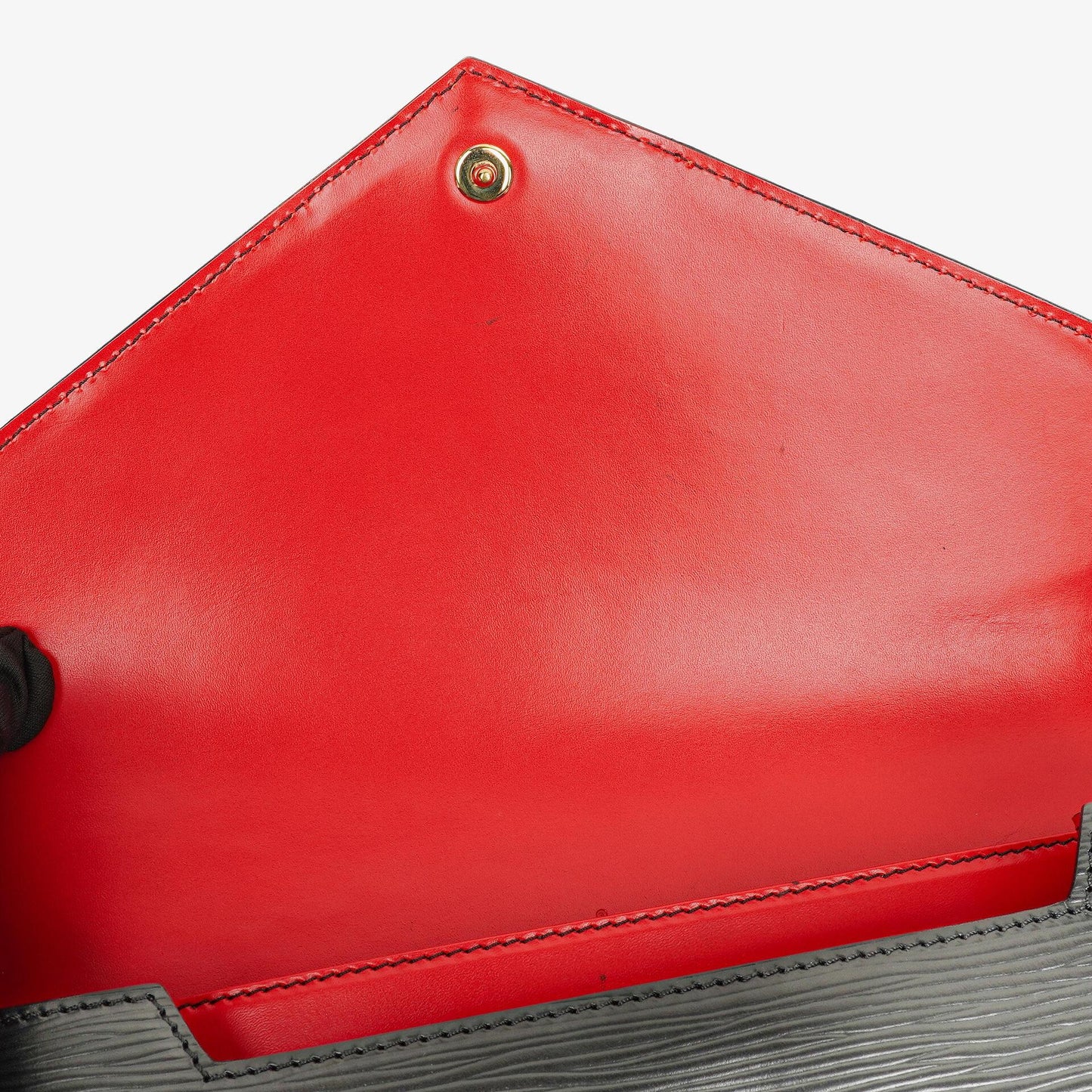 Louis Vuitton Epi Leather Black Red Hoche Shoulder Bag