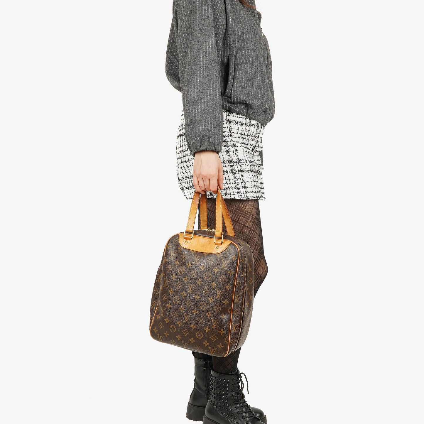 Louis Vuitton Excursion Monogram Canvas Travel Bag
