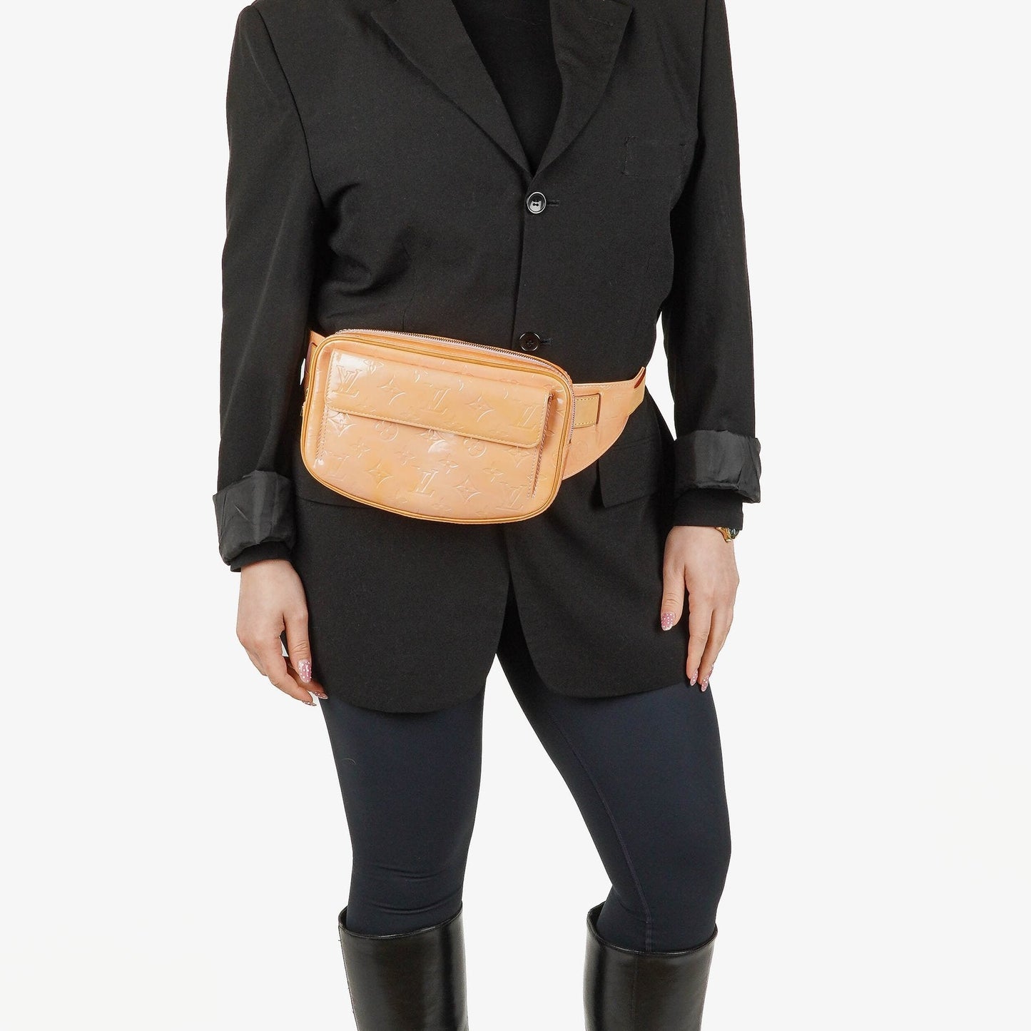 Louis Vuitton Fulton Waist Monogram Vernis Bag