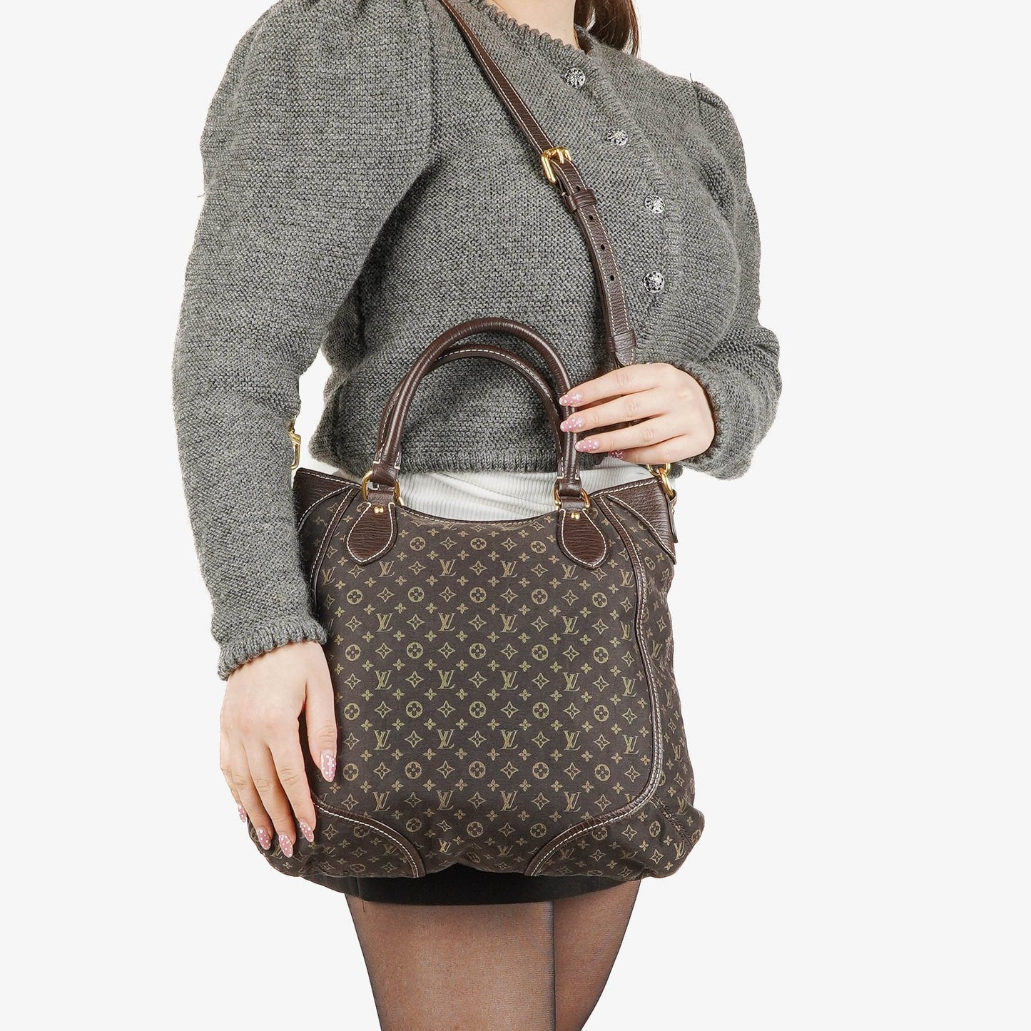 Louis Vuitton Fusain Idylle Angele Monogram Shoulder Bag