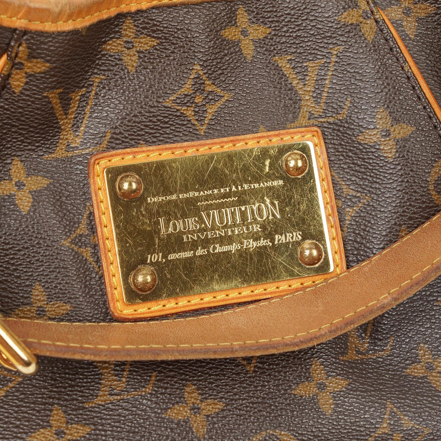Louis Vuitton Galliera PM Monogram Canvas Shoulder Bag