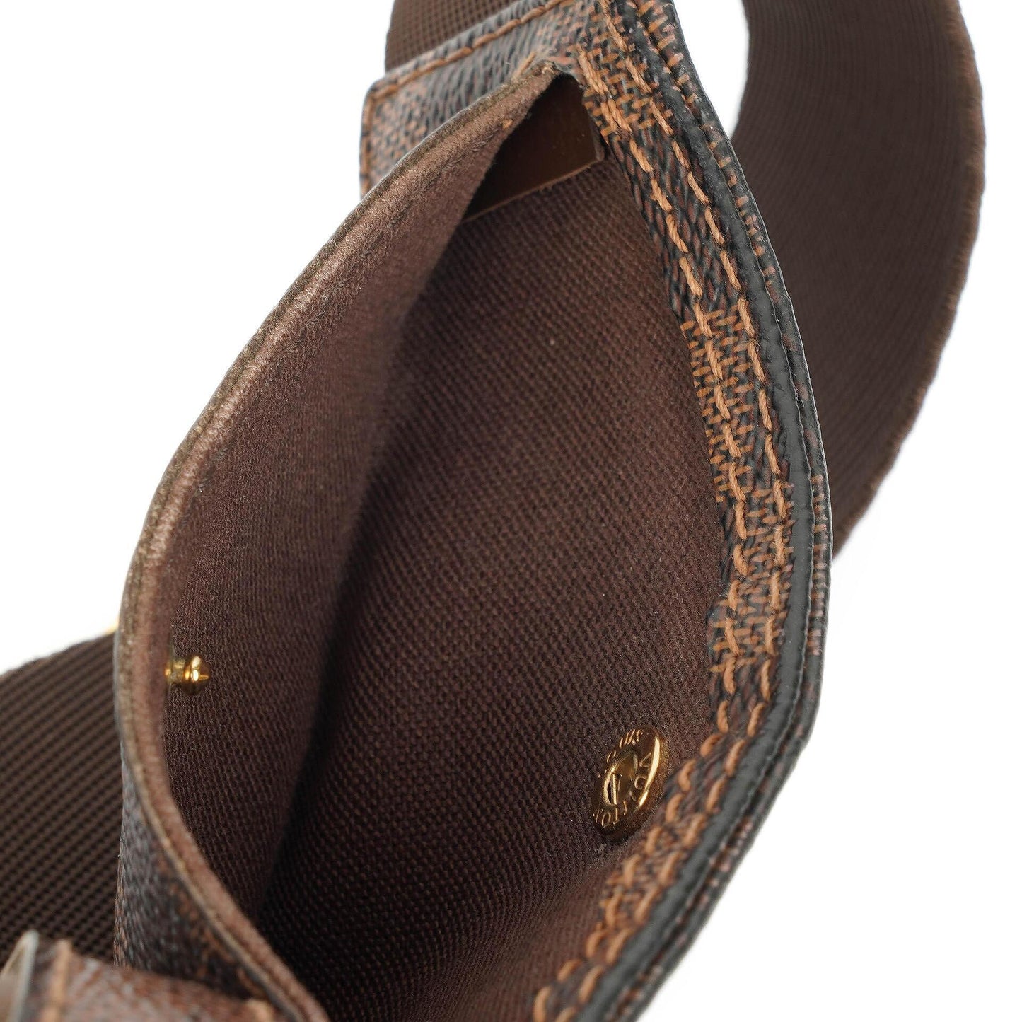 Louis Vuitton Geronimos Damier Ebene Canvas Crossbody Waist Bag, 2010