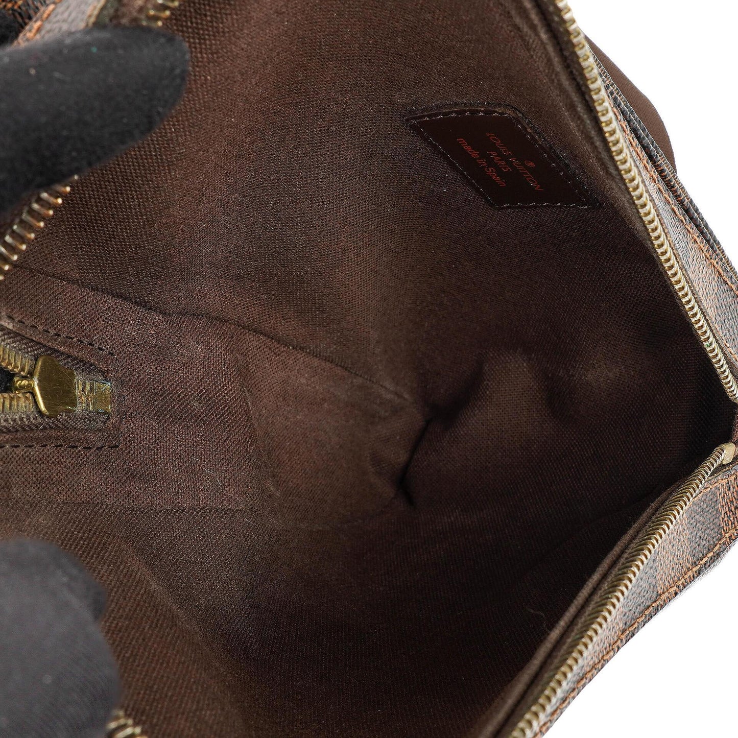 Louis Vuitton Geronimos Damier Ebene Canvas Crossbody Waist Bag, 2010
