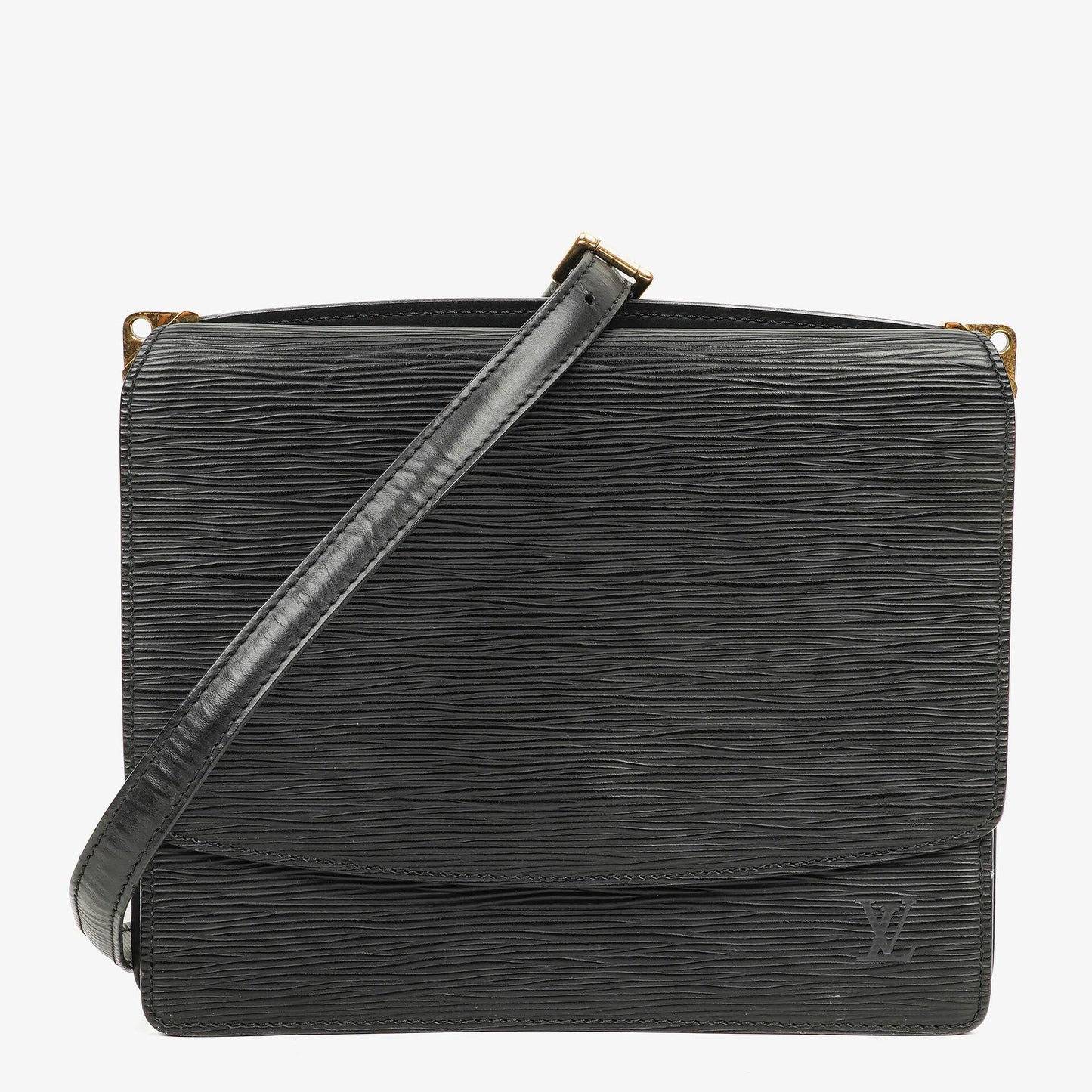 Louis Vuitton Grenelle Black EPI Leather Bag