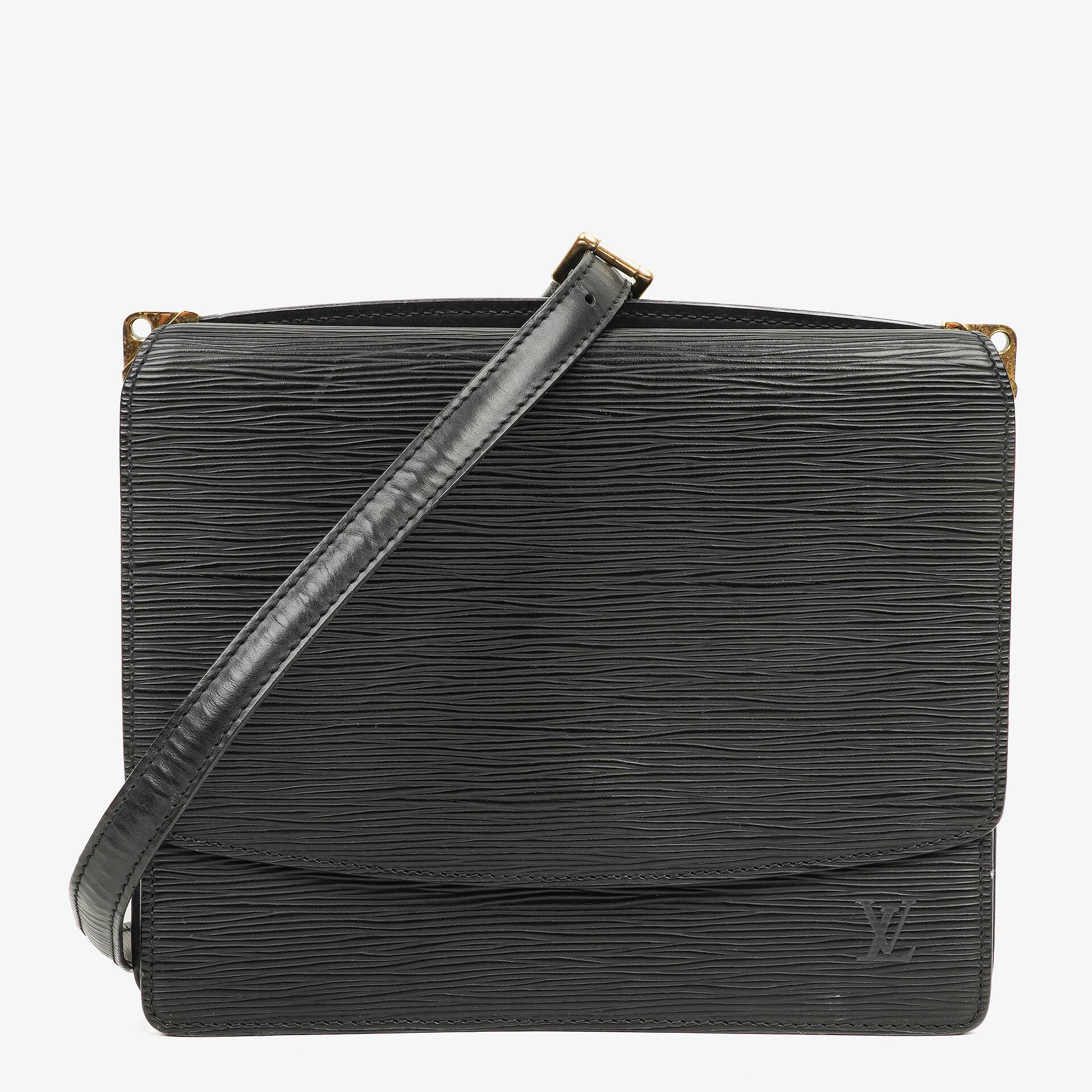 Louis Vuitton Grenelle Black EPI Leather Bag