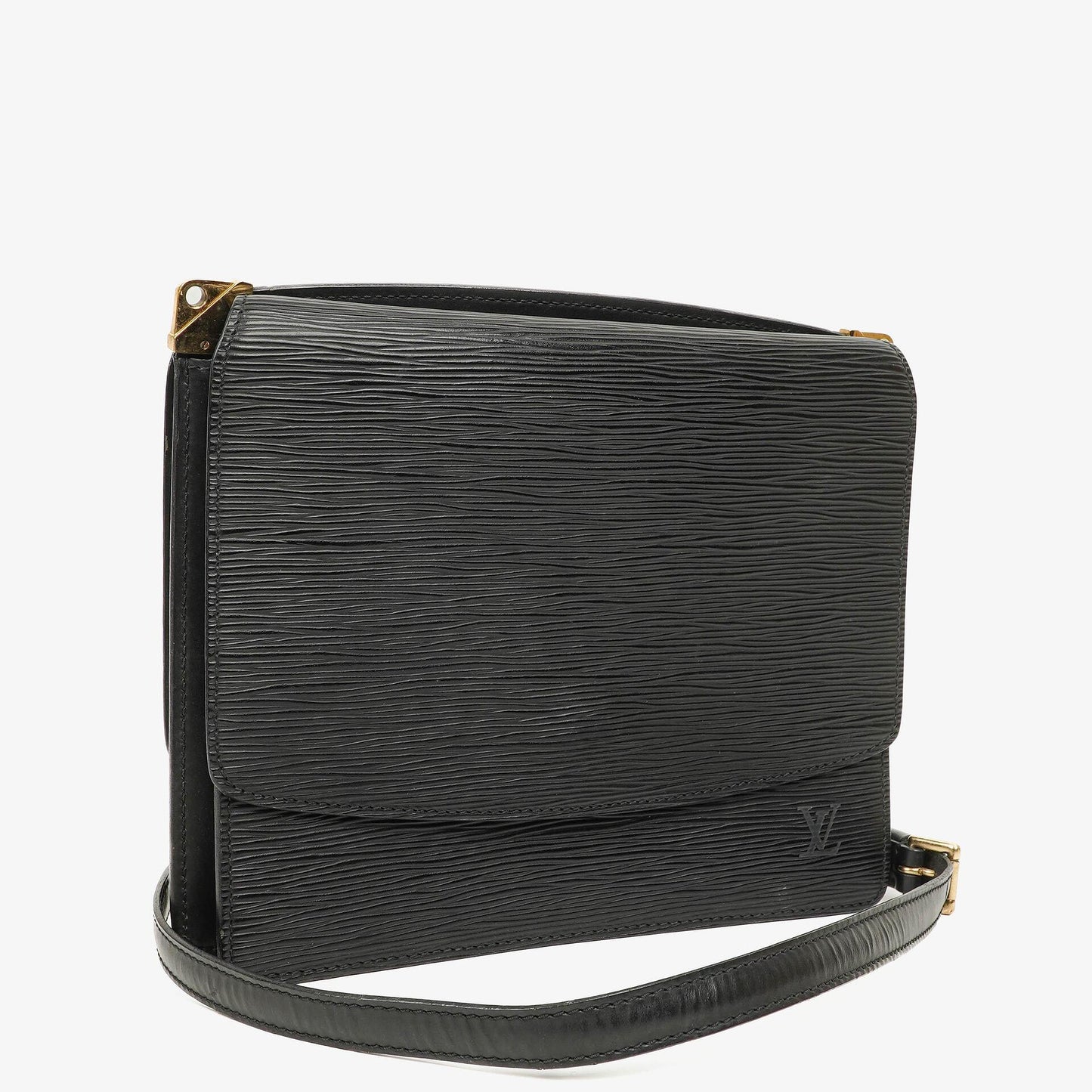 Louis Vuitton Grenelle Black EPI Leather Bag