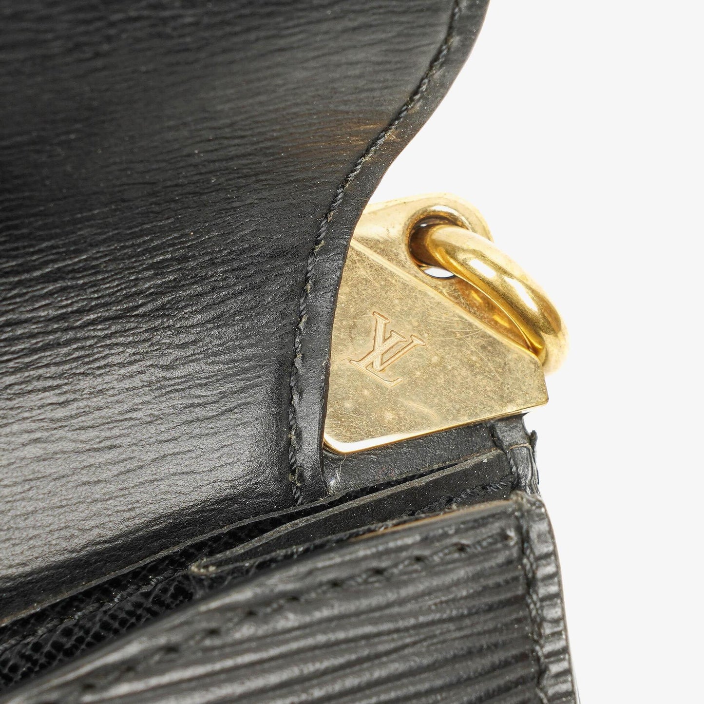 Louis Vuitton Grenelle Black EPI Leather Bag