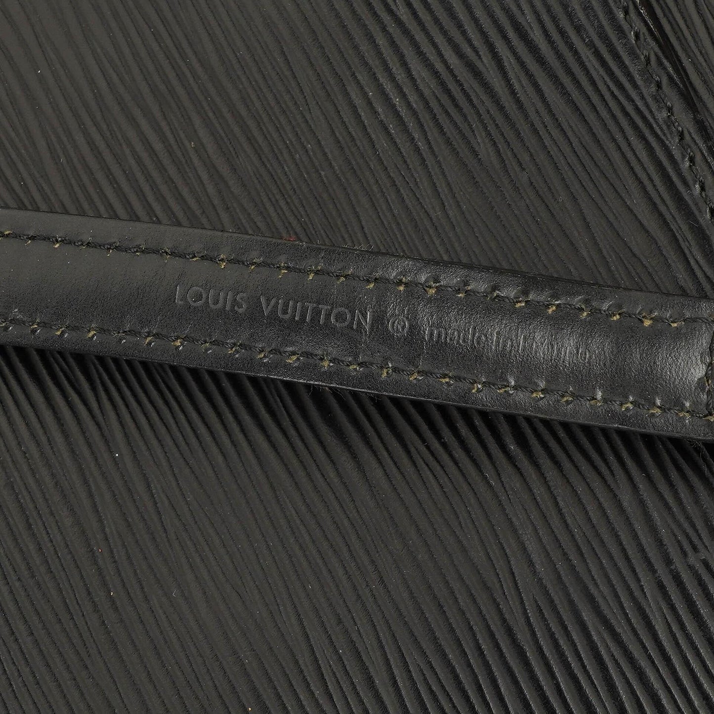 Louis Vuitton Grenelle Black EPI Leather Bag